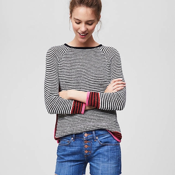 NWT LOFT Button front cut off shorts sz 8 // I42 - Picture 3 of 8